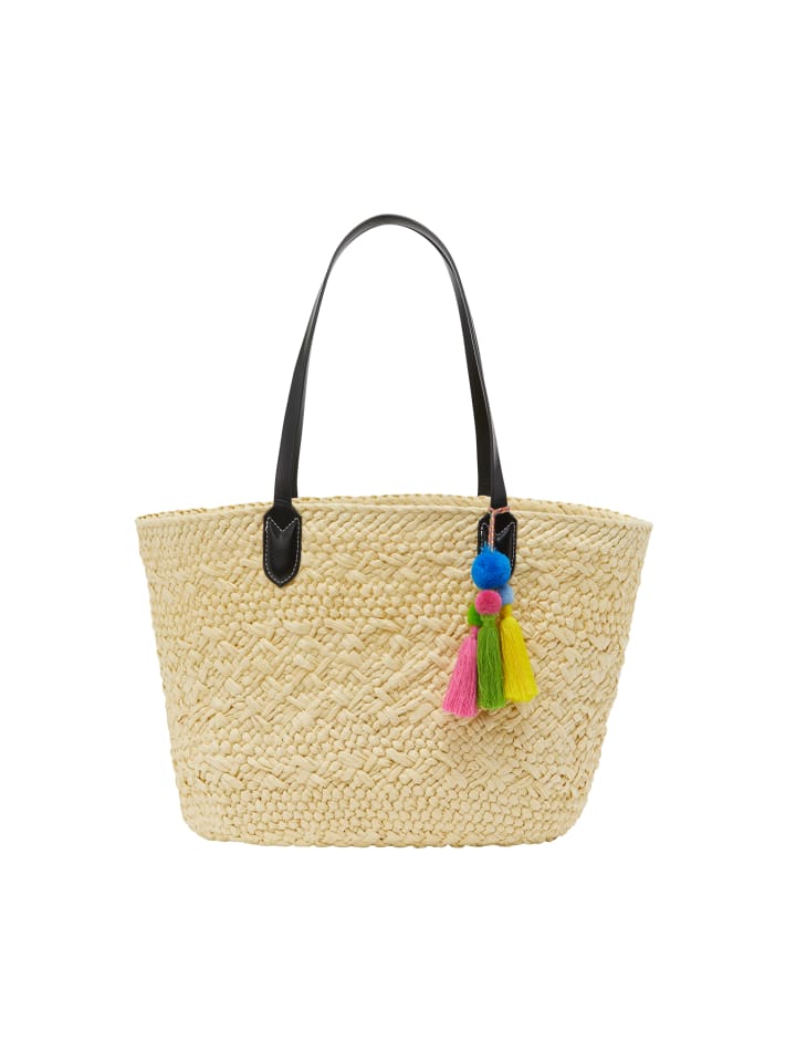 Женская сумка-тоут бежевого и черного цветов IZIA
Женская сумка-тоут бежевого и черного цветов IZIA