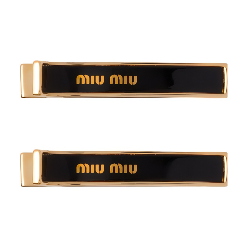 Металлические заколки для волос женские MIU MIU, черный
Металлические заколки для волос женские MIU MIU, черный