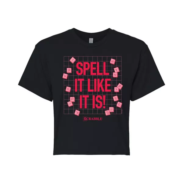 Футболка с надписью «Scrabble» для юниоров Hasbro, черный
Футболка с надписью «Scrabble» для юниоров Hasbro, черный