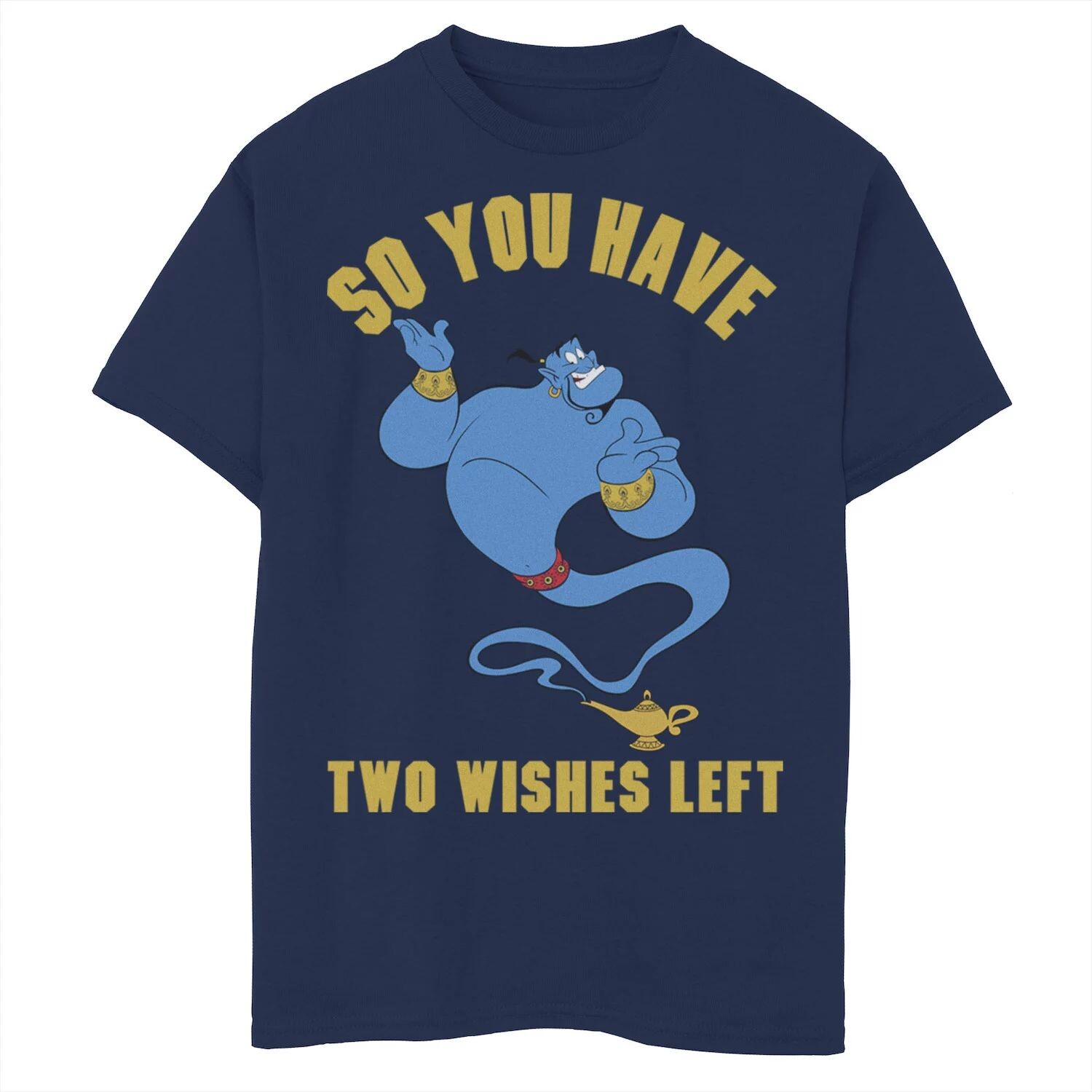 Футболка Disney Aladdin Genie для мальчиков 8–20 лет, чтобы у тебя осталось два желания Licensed Character
Футболка Disney Aladdin Genie для мальчиков 8–20 лет, чтобы у тебя осталось два желания Licensed Character