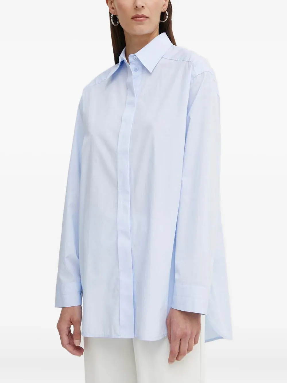 Блузка Malou из хлопка на пуговицах Day Birger Et Mikkelsen, синий
Блузка Malou из хлопка на пуговицах Day Birger Et Mikkelsen, синий