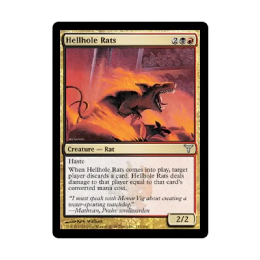 CCG Адские крысы (U), MTG - Dissension
CCG Адские крысы (U), MTG - Dissension