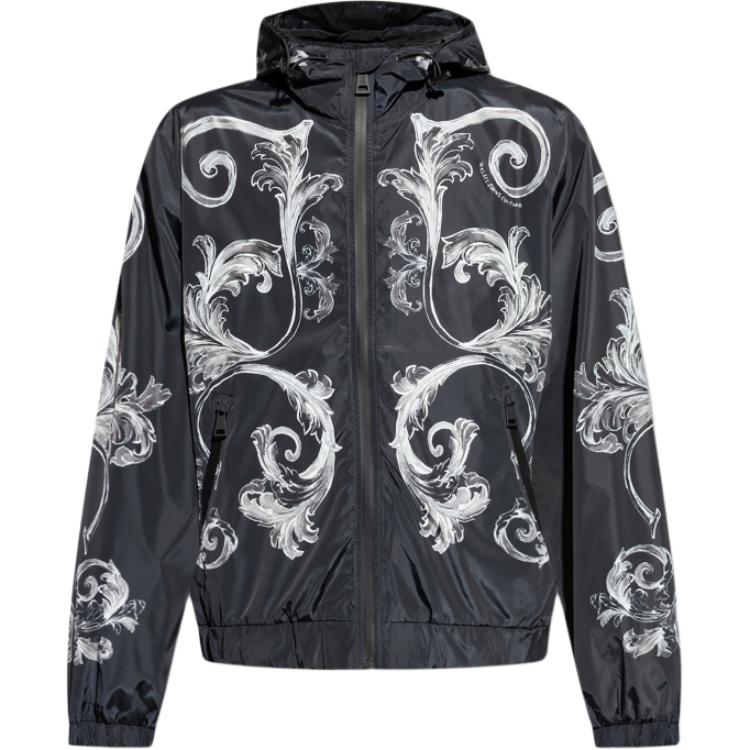VERSACE JEANS COUTURE Куртка с капюшоном в стиле барокко, Black
VERSACE JEANS COUTURE Куртка с капюшоном в стиле барокко, Black