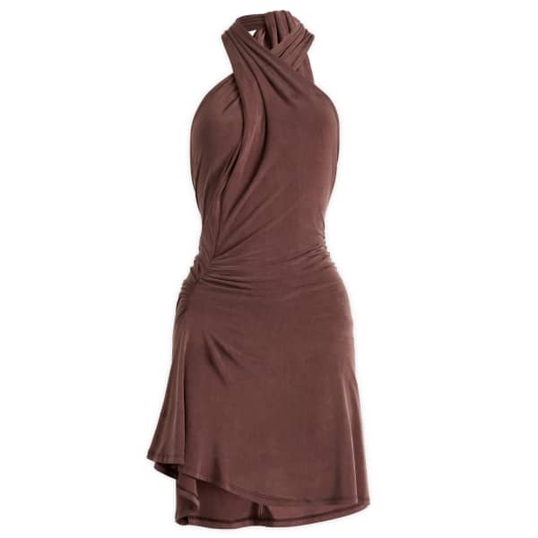 Платье Кайли с халтер-узлом Peachy Den, Mahogany
Платье Кайли с халтер-узлом Peachy Den, Mahogany