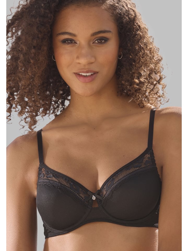 Бюстгальтер на косточках Vivance, черный
Бюстгальтер на косточках Vivance, черный