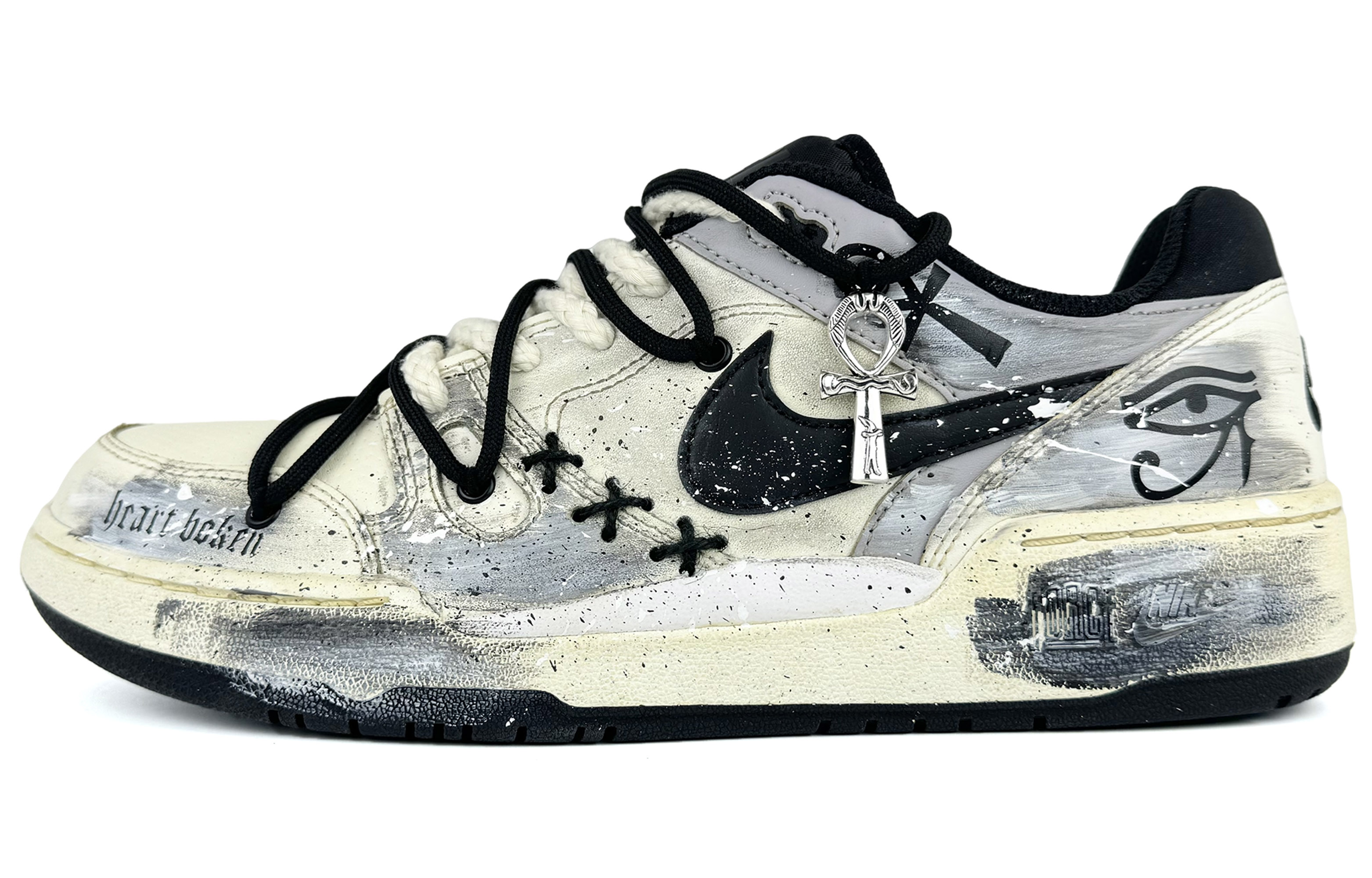 Полноразмерные низкие скейтерские кроссовки мужские бежевые Nike, экрю
Полноразмерные низкие скейтерские кроссовки мужские бежевые Nike, экрю