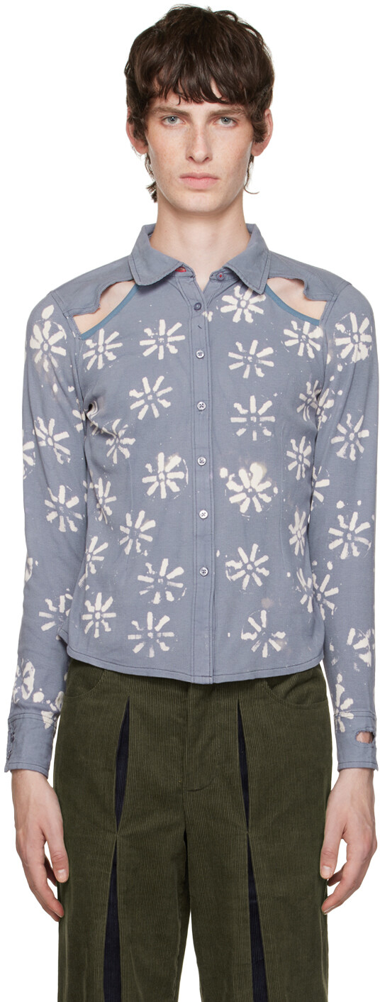 SSENSE Эксклюзивная синяя рубашка 'Field Of Flowers' Solitude Studios
SSENSE Эксклюзивная синяя рубашка 'Field Of Flowers' Solitude Studios