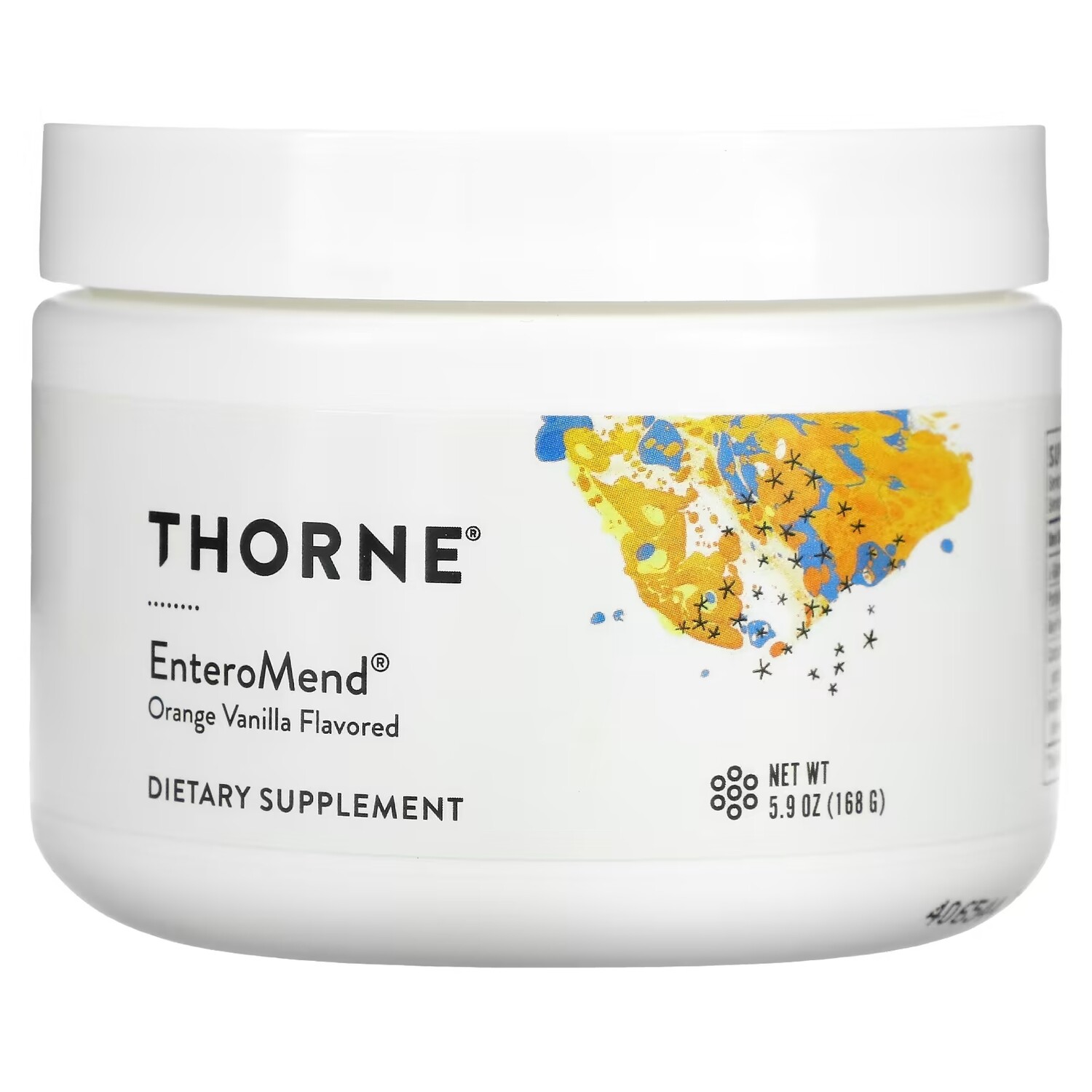 Добавка для Здоровья Кишечника Thorne Research EnteroMend со вкусом апельсина и ванили, 168 г
Добавка для Здоровья Кишечника Thorne Research EnteroMend со вкусом апельсина и ванили, 168 г