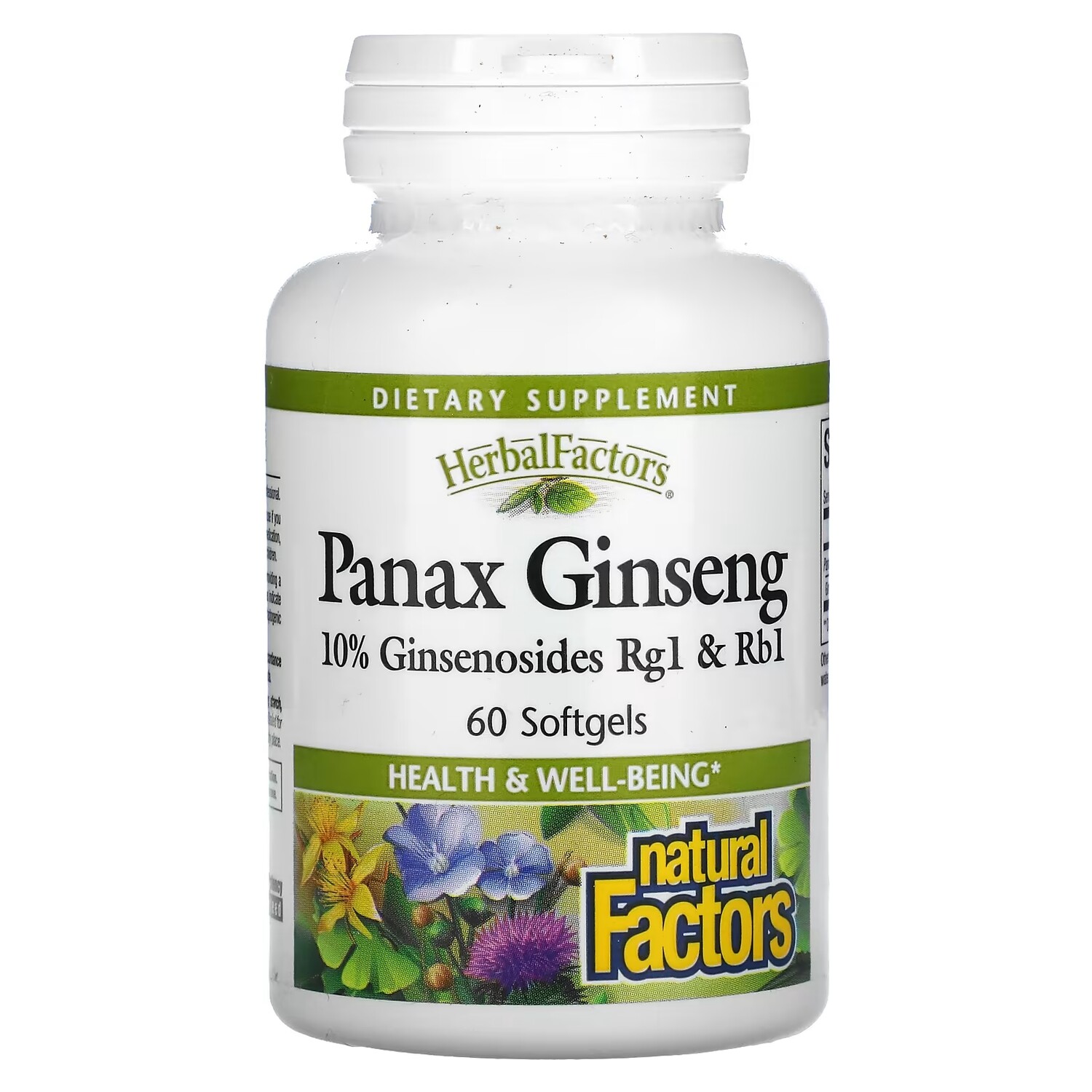 Natural Factors женьшень обыкновенный Panax ginseng, 60 мягких таблеток
Natural Factors женьшень обыкновенный Panax ginseng, 60 мягких таблеток