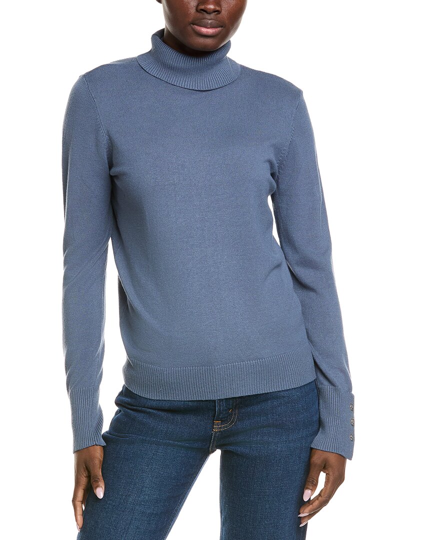 Водолазка с пуговицами на манжетах от Joseph A. Joseph A., синий
Водолазка с пуговицами на манжетах от Joseph A. Joseph A., синий