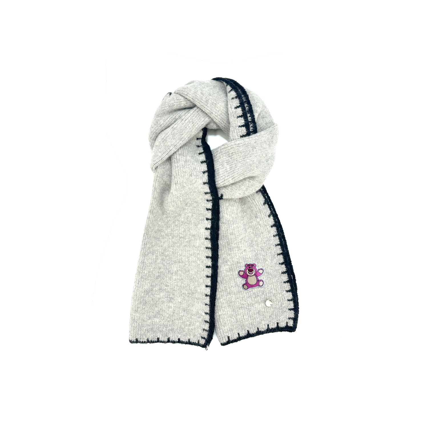 Disney Лотсо шерстяной вязаный шарф унисекс, Light Gray
Disney Лотсо шерстяной вязаный шарф унисекс, Light Gray