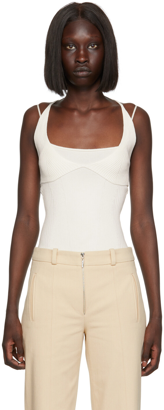 Белое боди Brigitte Anna October
Белое боди Brigitte Anna October