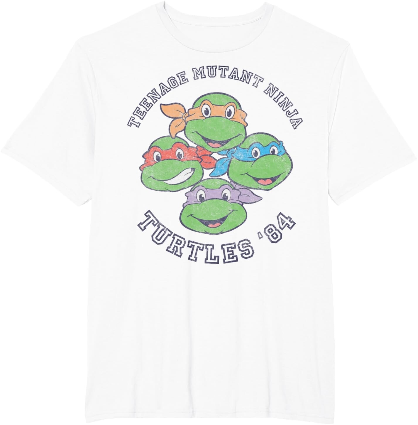 Мужская футболка Teenage Mutant Ninja Turtles Old School 1984, Big and Tall Size, белый
Мужская футболка Teenage Mutant Ninja Turtles Old School 1984, Big and Tall Size, белый