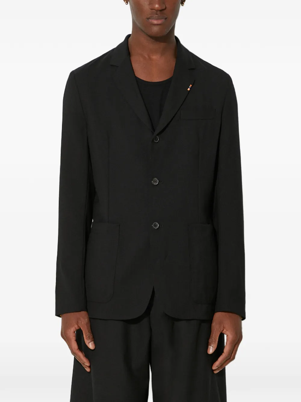 Пиджак на пуговицах Paul Smith, черный
Пиджак на пуговицах Paul Smith, черный