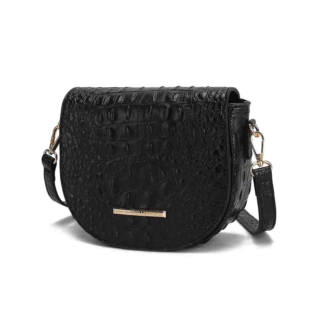 Сумка через плечо Amalia из веганской кожи с тиснением под крокодила MKF Collection By Mia K., черный
Сумка через плечо Amalia из веганской кожи с тиснением под крокодила MKF Collection By Mia K., черный