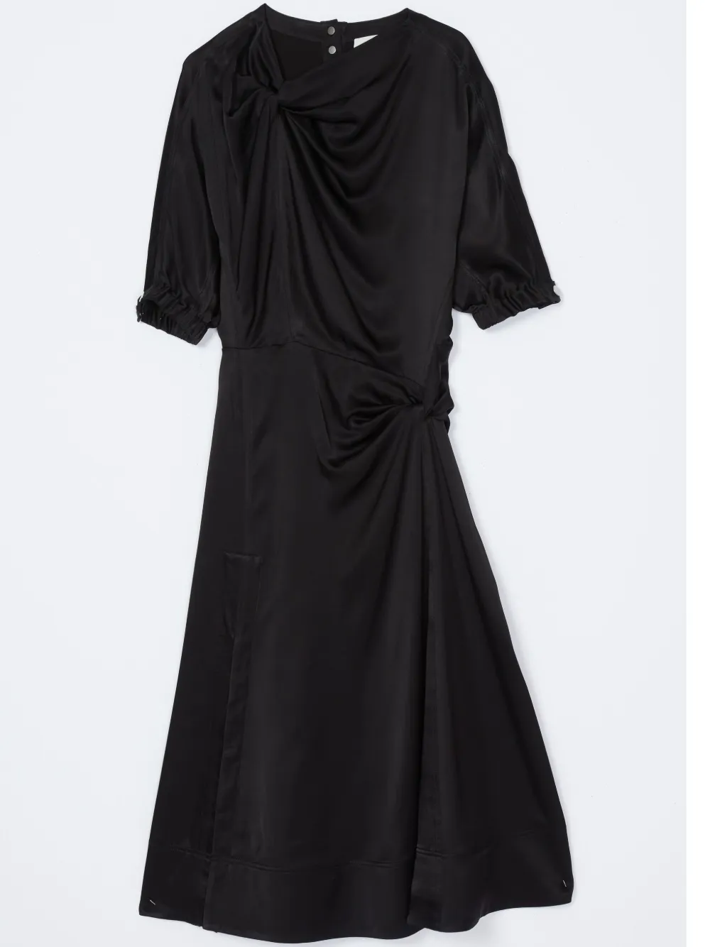 Платье миди со сборкой на горловине 3.1 Phillip Lim, черный
Платье миди со сборкой на горловине 3.1 Phillip Lim, черный