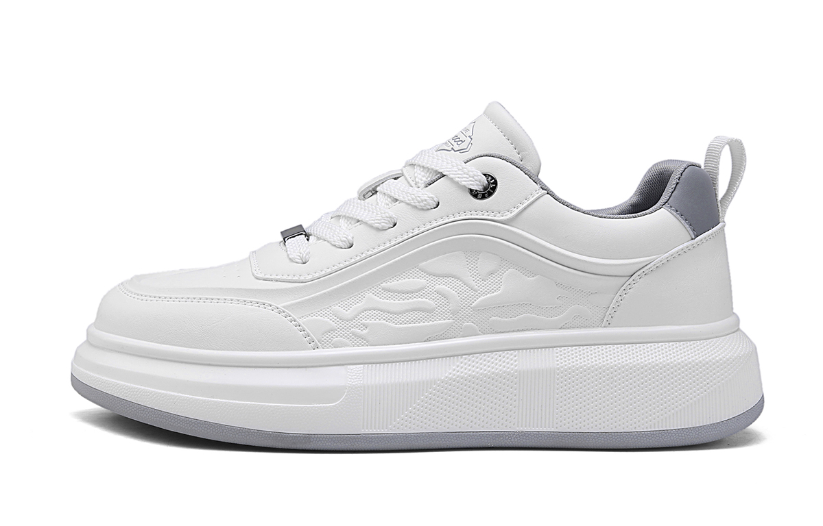 HLA Низкие скейтерские кроссовки мужские бело-серые, цвет White Gray
HLA Низкие скейтерские кроссовки мужские бело-серые, цвет White Gray