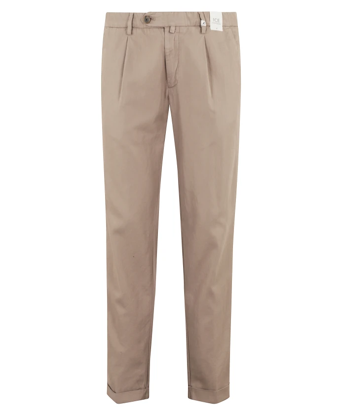 Хлопковые брюки в стиле чинос Myths, коричневый
Хлопковые брюки в стиле чинос Myths, коричневый