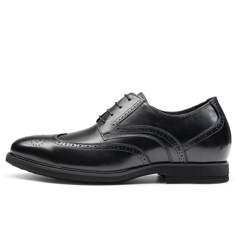 GOG Мужские туфли черные на низком каблуке с увеличенной высотой на 7 см, цвет Black Height Increasing 7cm-0633516ZAP
GOG Мужские туфли черные на низком каблуке с увеличенной высотой на 7 см, цвет Black Height Increasing 7cm-0633516ZAP