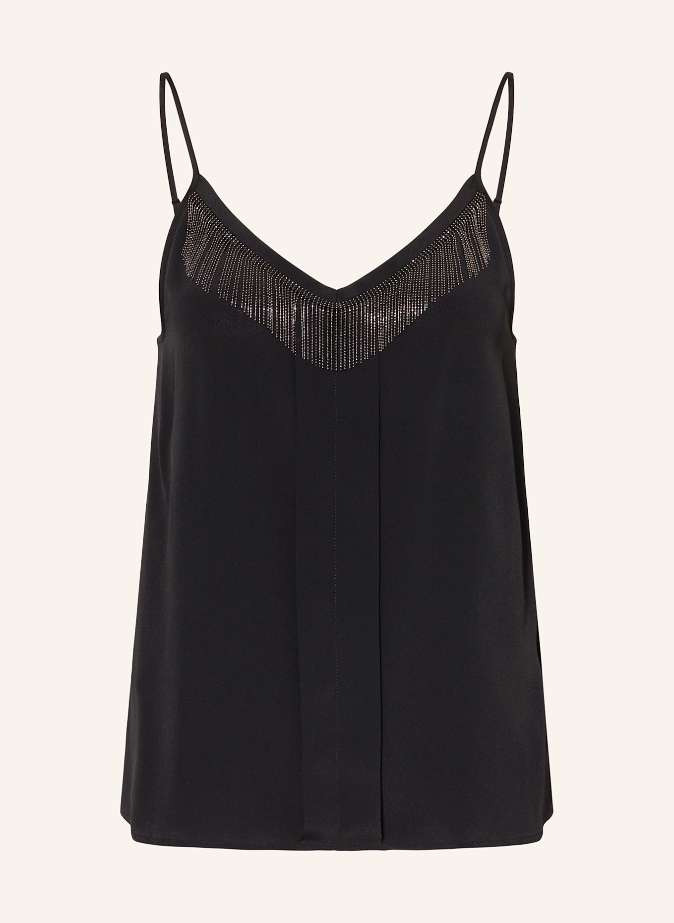 Топ с драгоценными камнями Luisa Cerano, черный
Топ с драгоценными камнями Luisa Cerano, черный