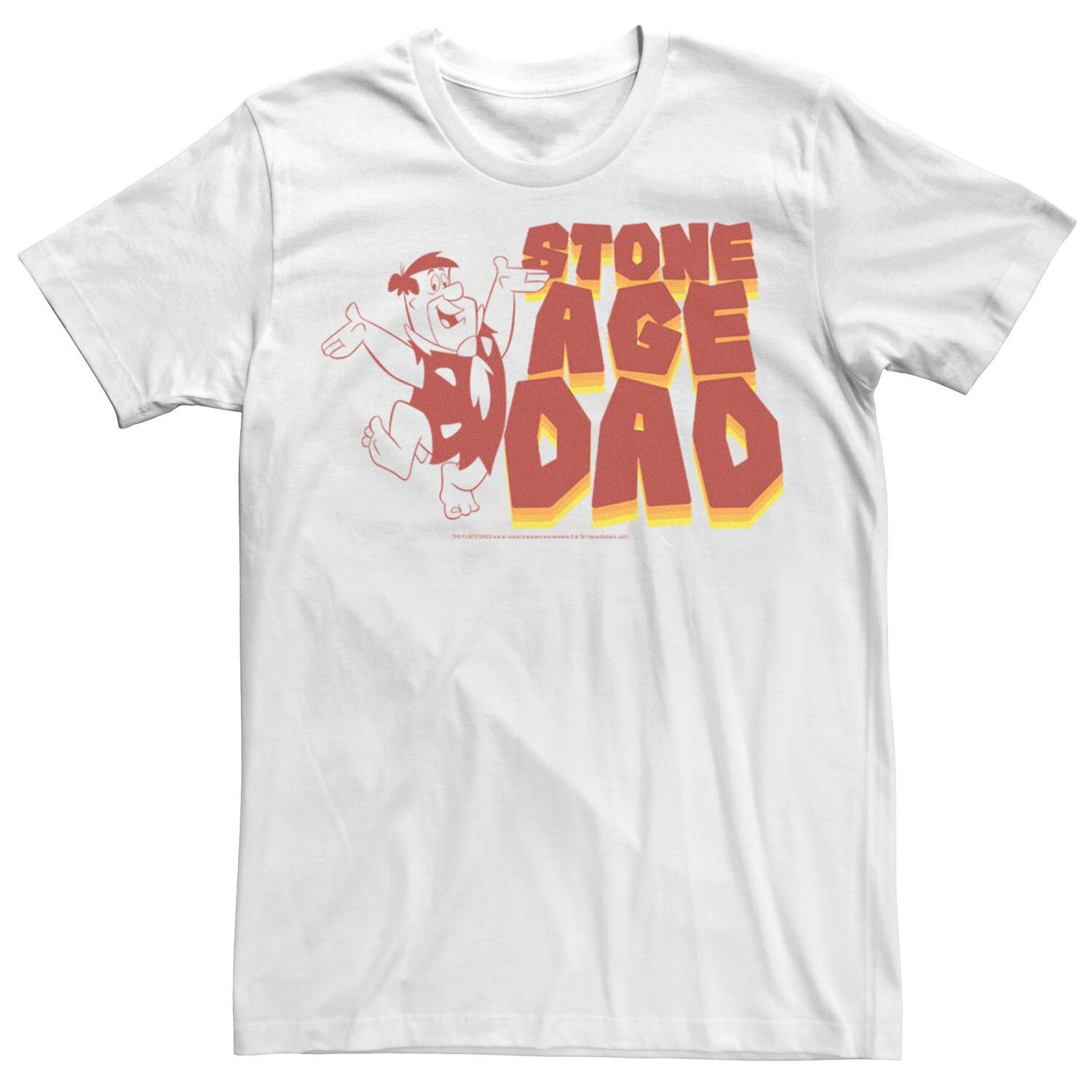 Мужская футболка Flinstones Dad Of Stone Age Father с надписью Licensed Character
Мужская футболка Flinstones Dad Of Stone Age Father с надписью Licensed Character
