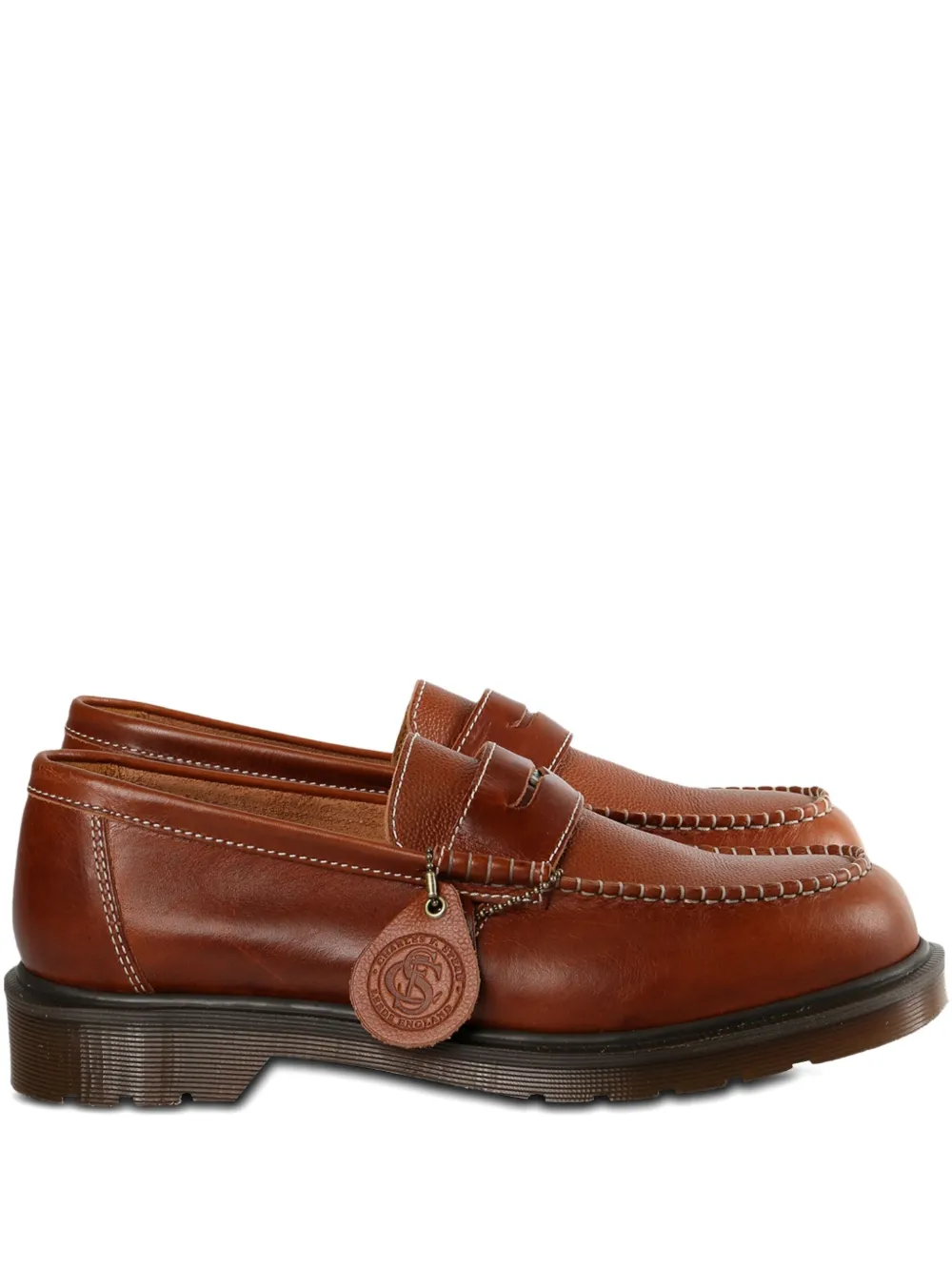 Пентонские кожаные мокасины Dr. Martens, коричневый 
Пентонские кожаные мокасины Dr. Martens, коричневый