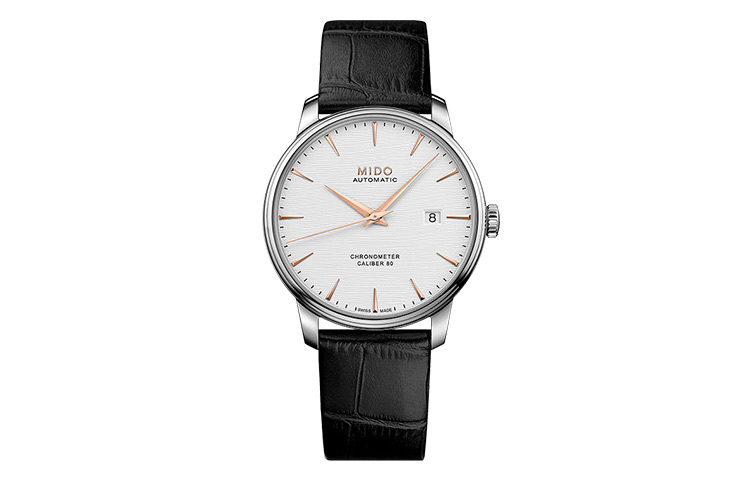 MIDO Часы Men's Baroncelli Watch, White Dial
MIDO Часы Men's Baroncelli Watch, White Dial