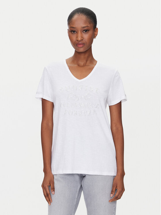 Футболка обычного кроя 11105057 Olsen, белый
Футболка обычного кроя 11105057 Olsen, белый