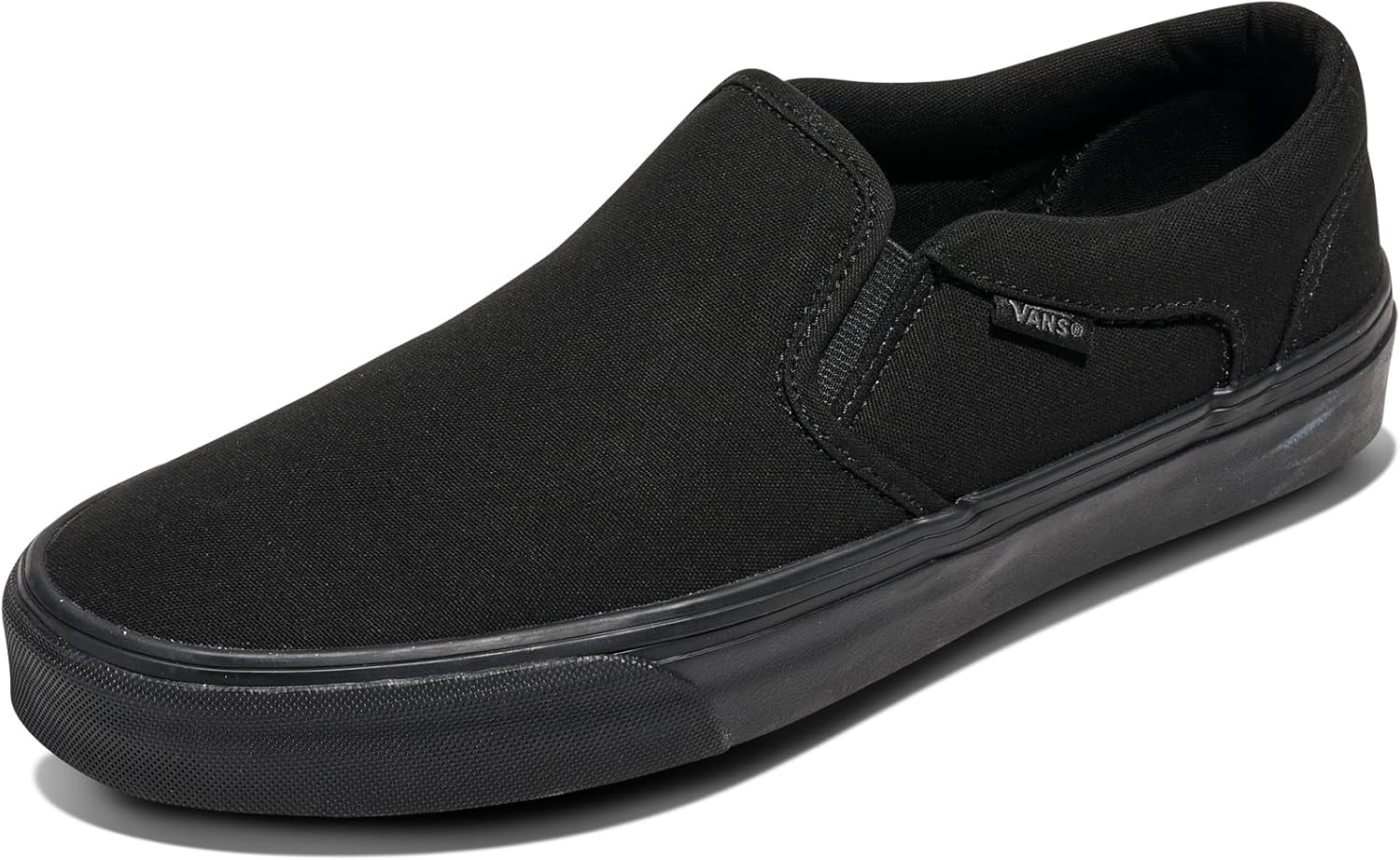 Кроссовки Vans Men's Asher Slip-On Shoe, Black/Black
Кроссовки Vans Men's Asher Slip-On Shoe, Black/Black
