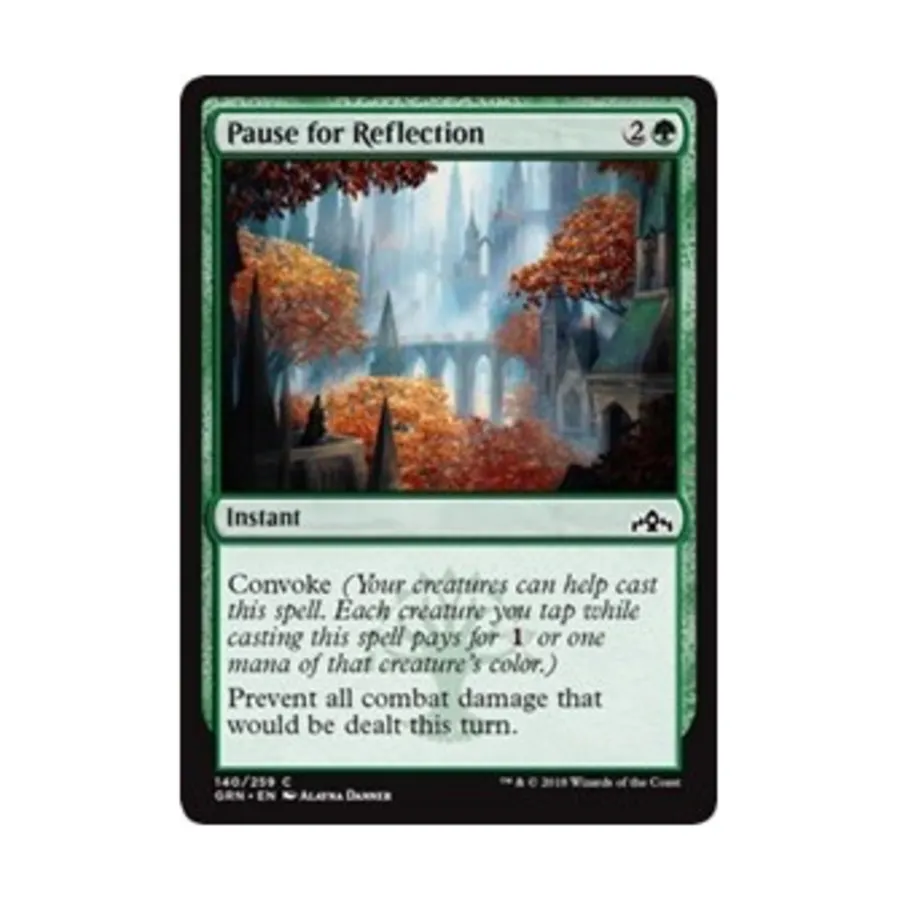 CCG Пауза для размышления (С), MTG - Guilds of Ravnica 
CCG Пауза для размышления (С), MTG - Guilds of Ravnica