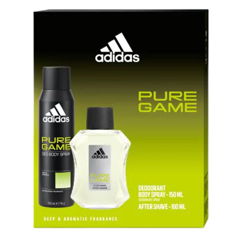 Набор косметики Adidas Pure Game, 2 шт. 
Набор косметики Adidas Pure Game, 2 шт.