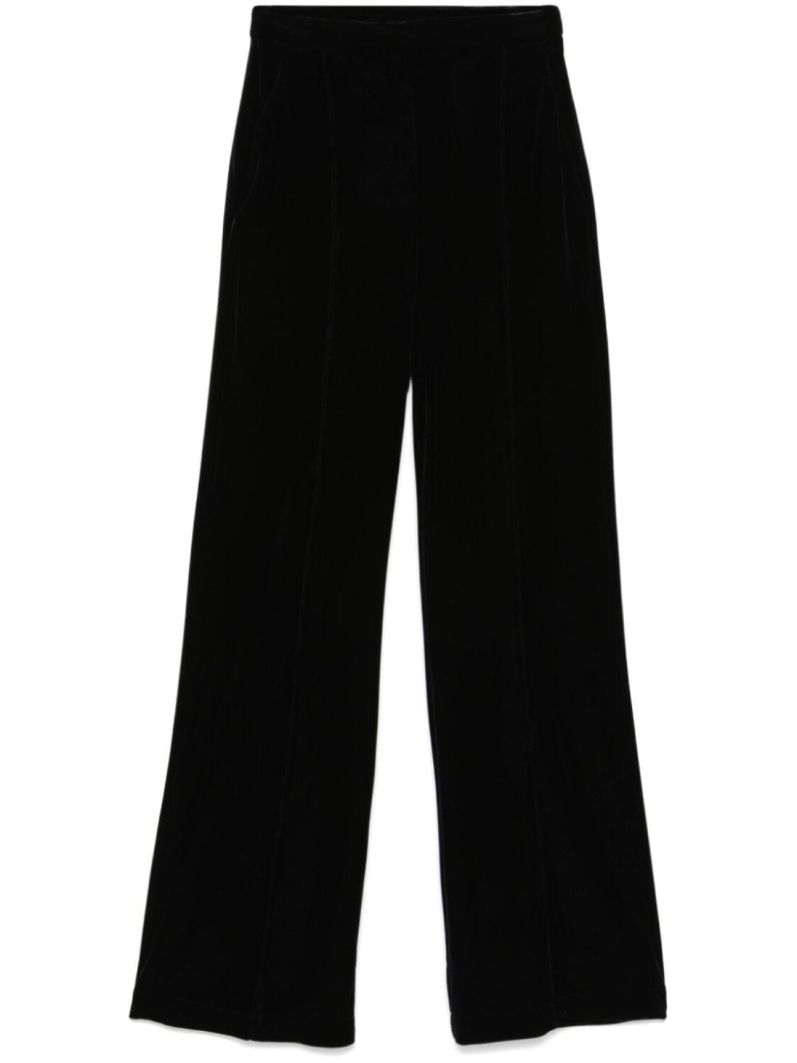 Patrizia Pepe бархатные брюки широкого кроя, черный
Patrizia Pepe бархатные брюки широкого кроя, черный