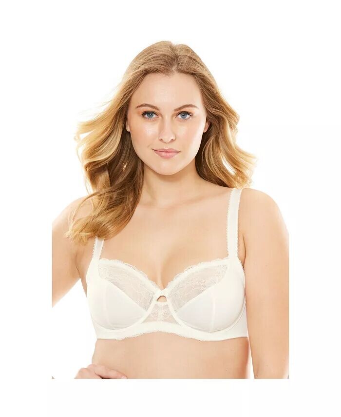 Бюстгальтер на косточках с кружевной отделкой больших размеров Amoureuse, слоновая кость
Бюстгальтер на косточках с кружевной отделкой больших размеров Amoureuse, слоновая кость