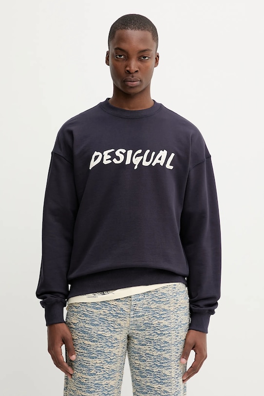 Хлопковая толстовка PHIL Desigual, темно-синий
Хлопковая толстовка PHIL Desigual, темно-синий