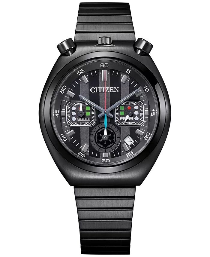 Мужские часы с хронографом «Звездные войны Дарт Вейдер», черные часы-браслет из нержавеющей стали, 38 мм Citizen
Мужские часы с хронографом «Звездные войны Дарт Вейдер», черные часы-браслет из нержавеющей стали, 38 мм Citizen