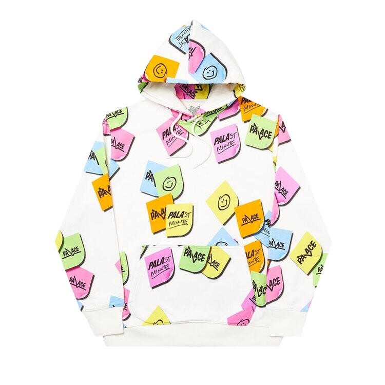 Толстовка Palace Palast Minute AOP Hood 'White', белый 
Толстовка Palace Palast Minute AOP Hood 'White', белый