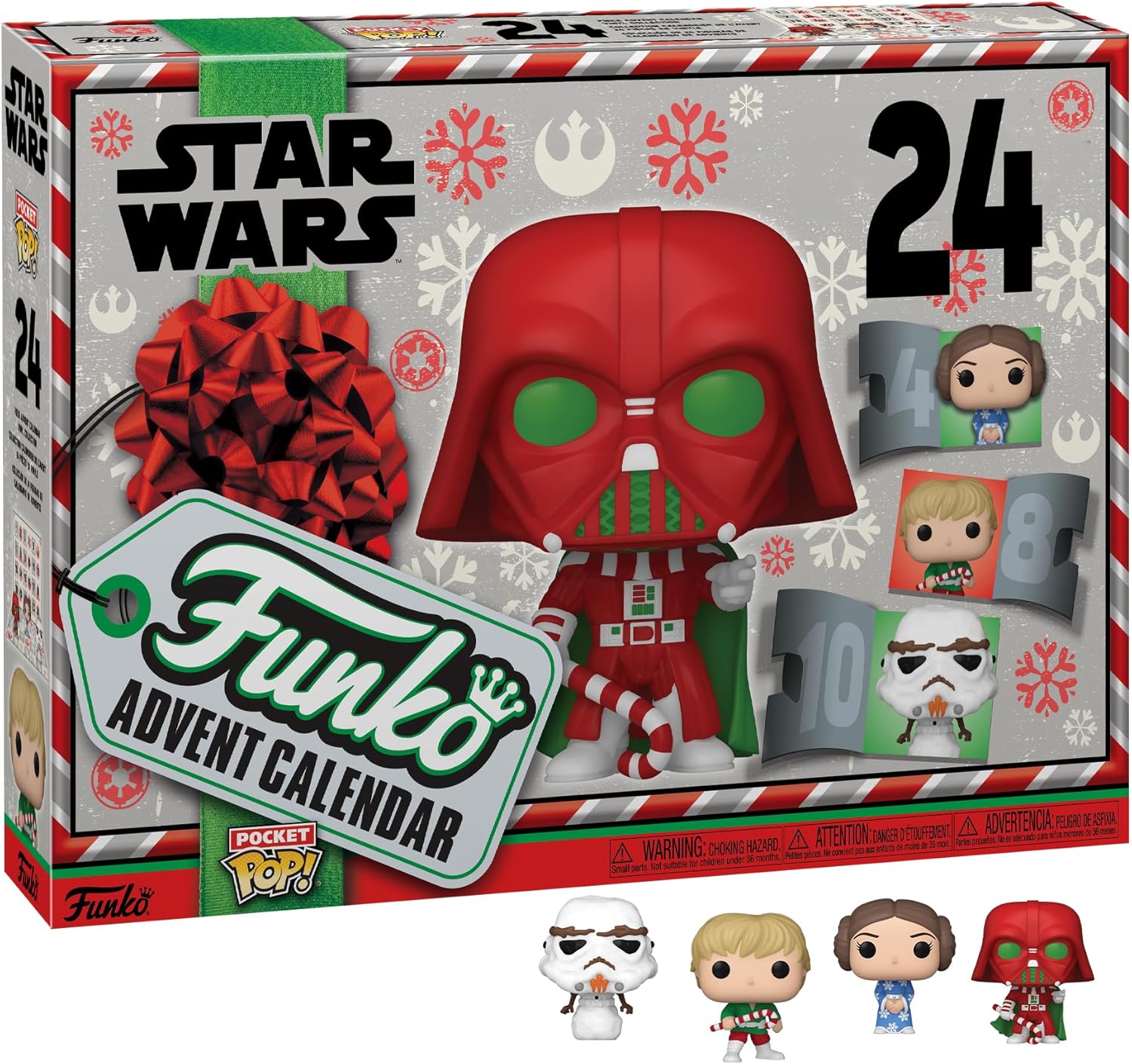Адвент-календарь Funko Pocket Pop! Star Wars 24-Day Holiday
Адвент-календарь Funko Pocket Pop! Star Wars 24-Day Holiday