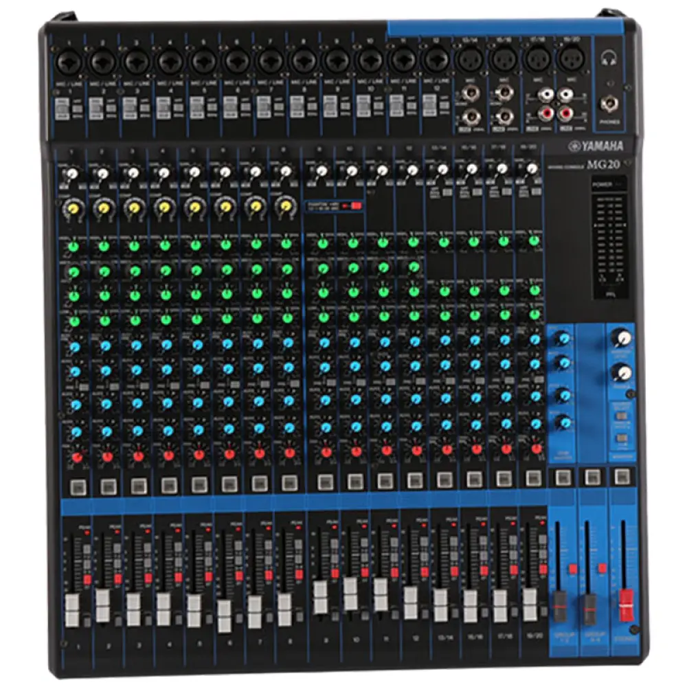 Аналоговый микшер Yamaha MG20
Аналоговый микшер Yamaha MG20