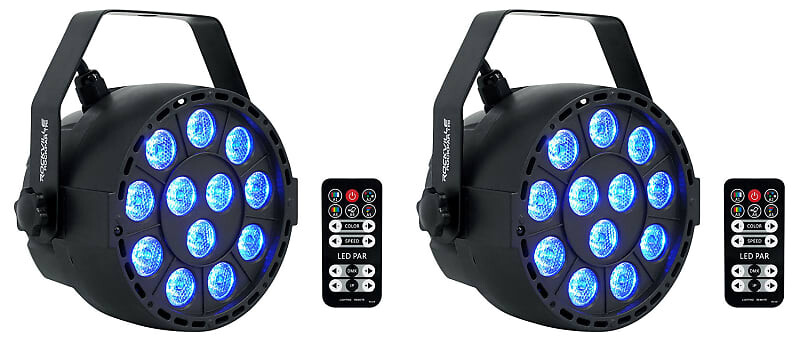 2) Rockville RockPAR TRI LED RGB Compact Par Can DJ DMX Wash Lights+Remote Black (2) ROCKPAR TRI BLACK
2) Rockville RockPAR TRI LED RGB Compact Par Can DJ DMX Wash Lights+Remote Black (2) ROCKPAR TRI BLACK