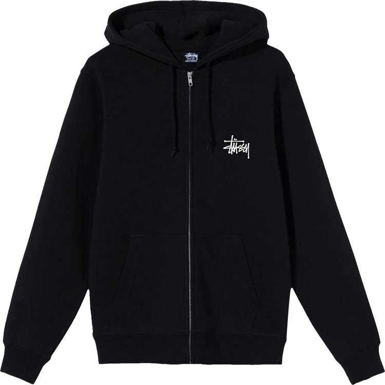 Толстовка Stussy Basic Zip Hood 'Black', черный
Толстовка Stussy Basic Zip Hood 'Black', черный