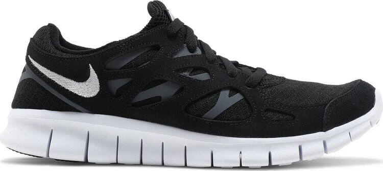 Кроссовки Nike Free Run 2 'Black White', черный
Кроссовки Nike Free Run 2 'Black White', черный