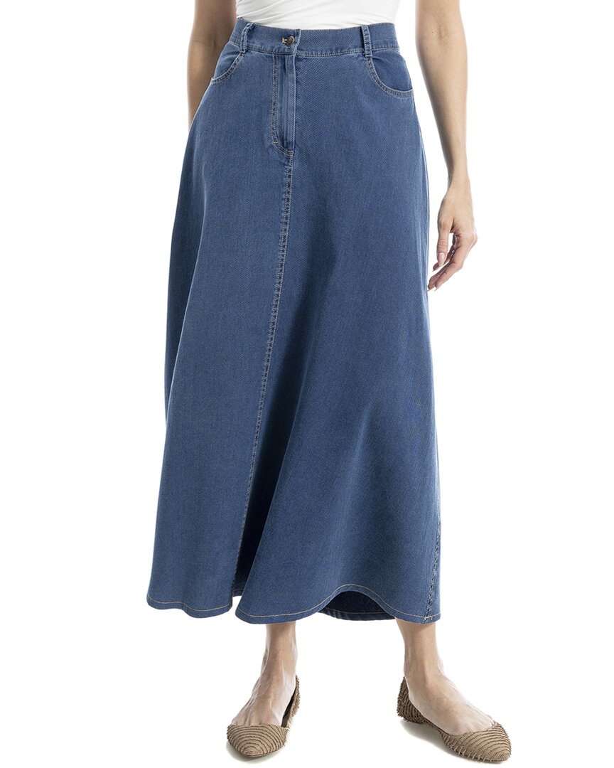 Макси юбка А-силуэта от Max Studio, синий
Макси юбка А-силуэта от Max Studio, синий