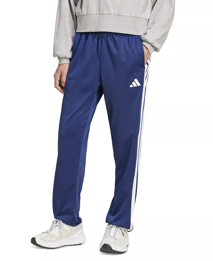 Мужские трикотажные спортивные брюки классического кроя с тремя полосками adidas, синий
Мужские трикотажные спортивные брюки классического кроя с тремя полосками adidas, синий