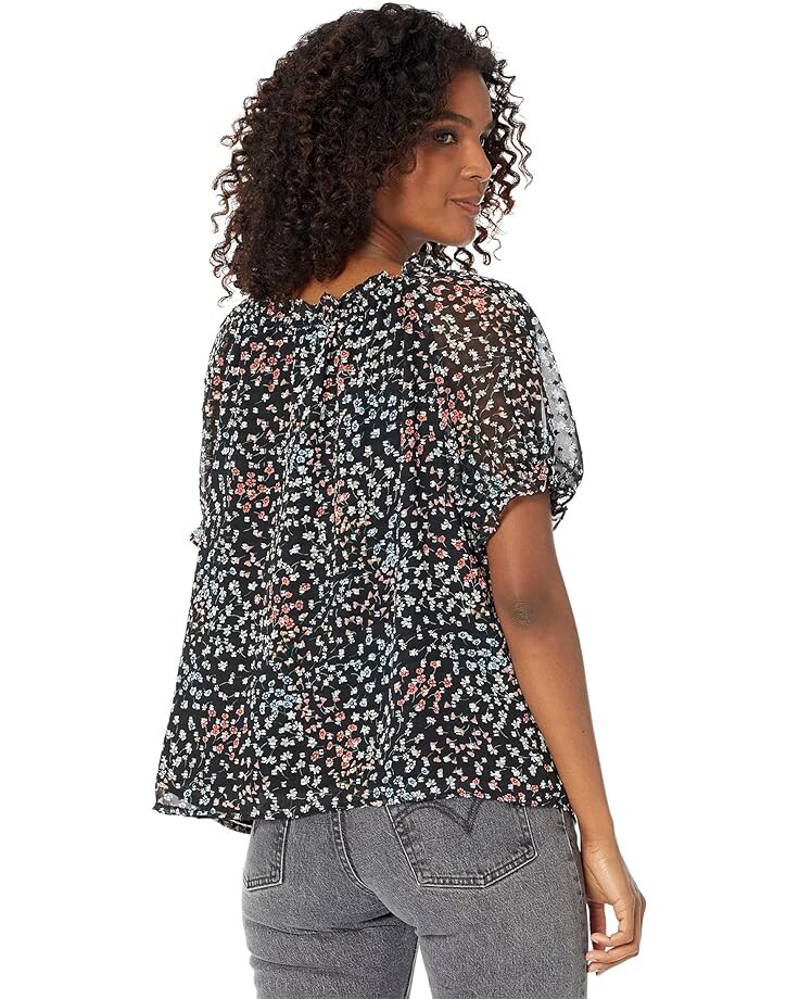 Блуза CeCe Short Sleeve Square Neck Blouse, цвет Rich Black
Блуза CeCe Short Sleeve Square Neck Blouse, цвет Rich Black