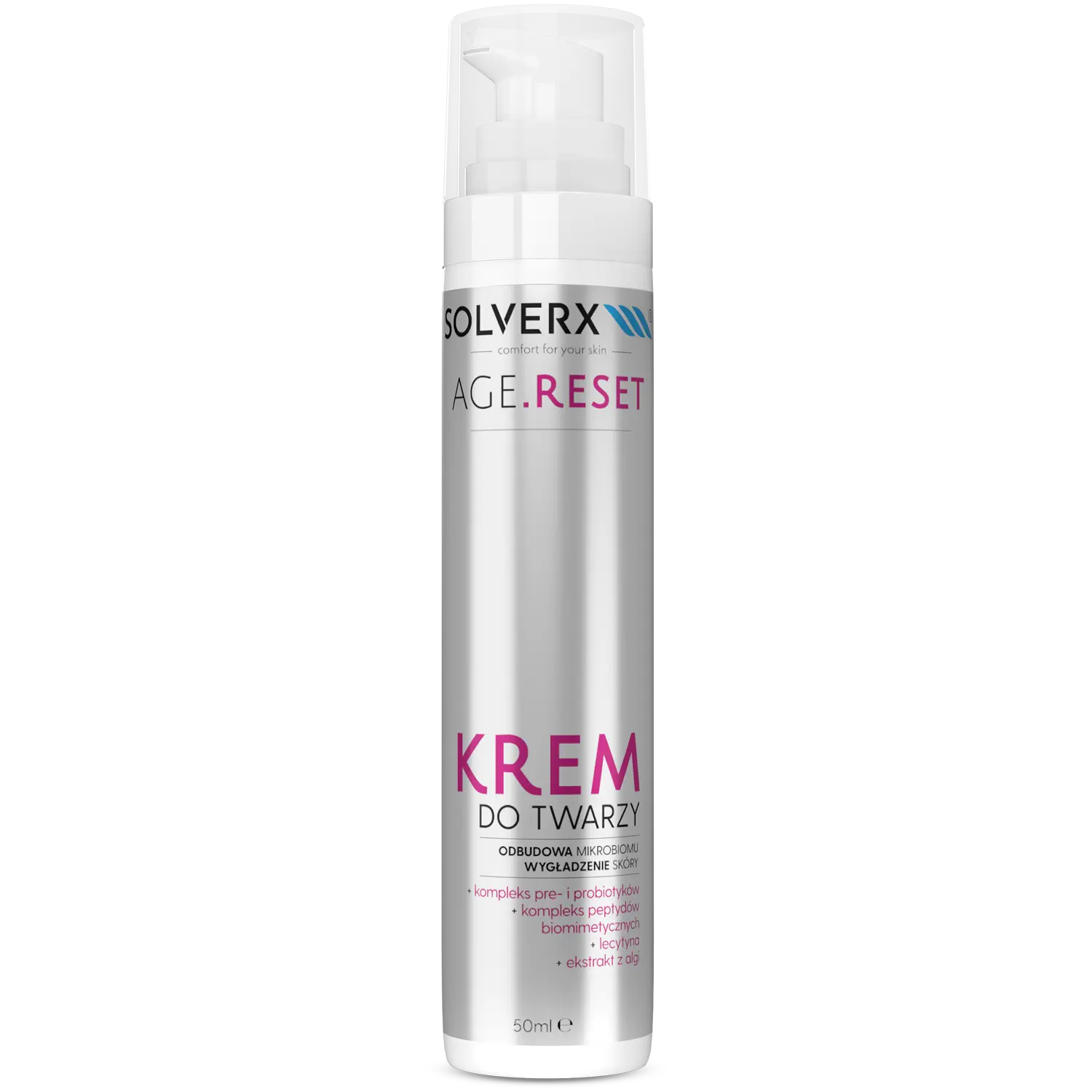 Solverx Age Reset омолаживающий крем для лица, 50 мл
Solverx Age Reset омолаживающий крем для лица, 50 мл