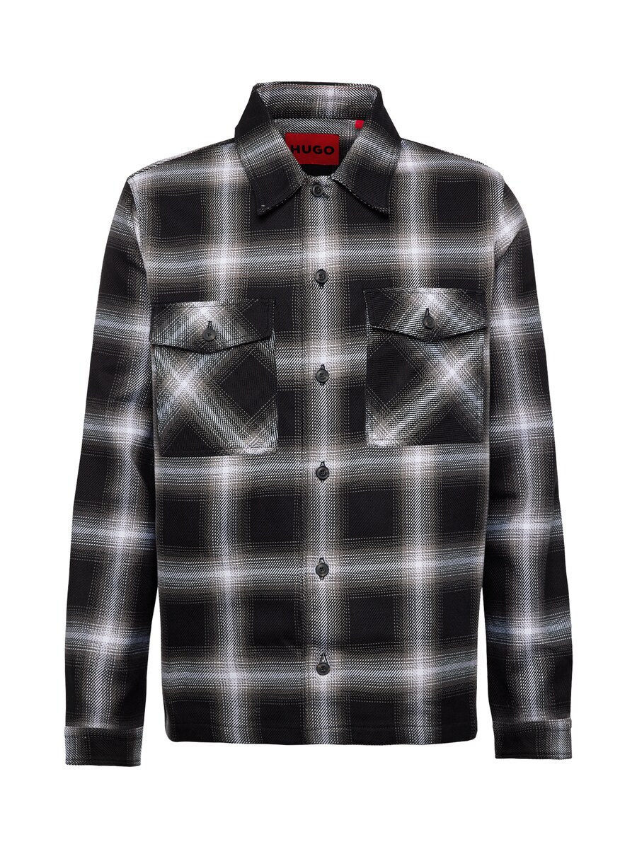 Клетчатая рубашка HUGO Comfort fit Button Up Shirt Enalu, черный
Клетчатая рубашка HUGO Comfort fit Button Up Shirt Enalu, черный