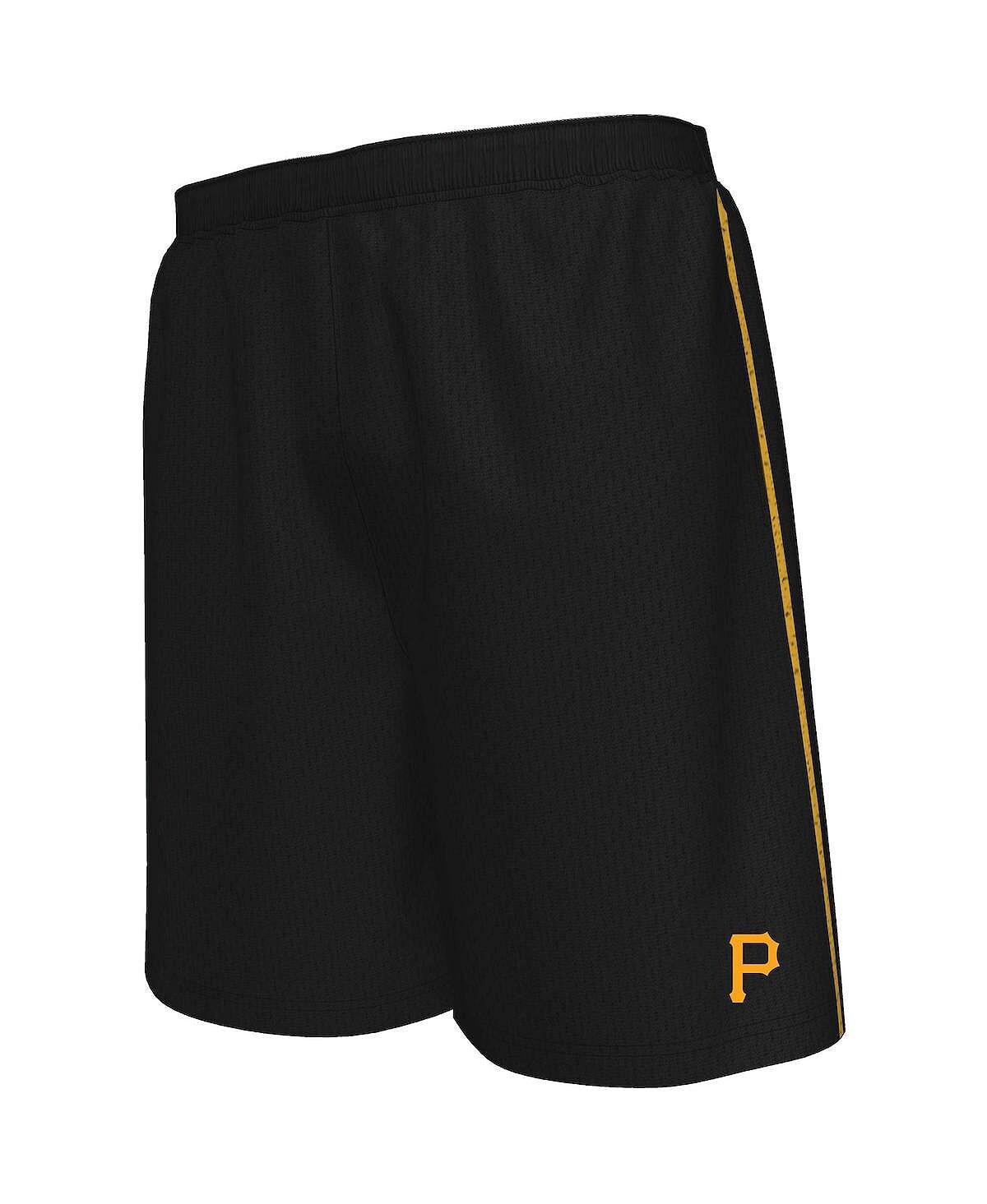 Мужские черные сетчатые шорты pittsburgh pirates big and tall Majestic, черный
Мужские черные сетчатые шорты pittsburgh pirates big and tall Majestic, черный