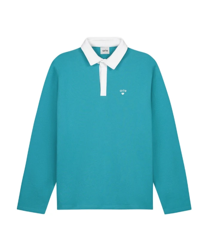 Рубашка-Поло с контрастным воротником Arte Antwerp, синий
Рубашка-Поло с контрастным воротником Arte Antwerp, синий