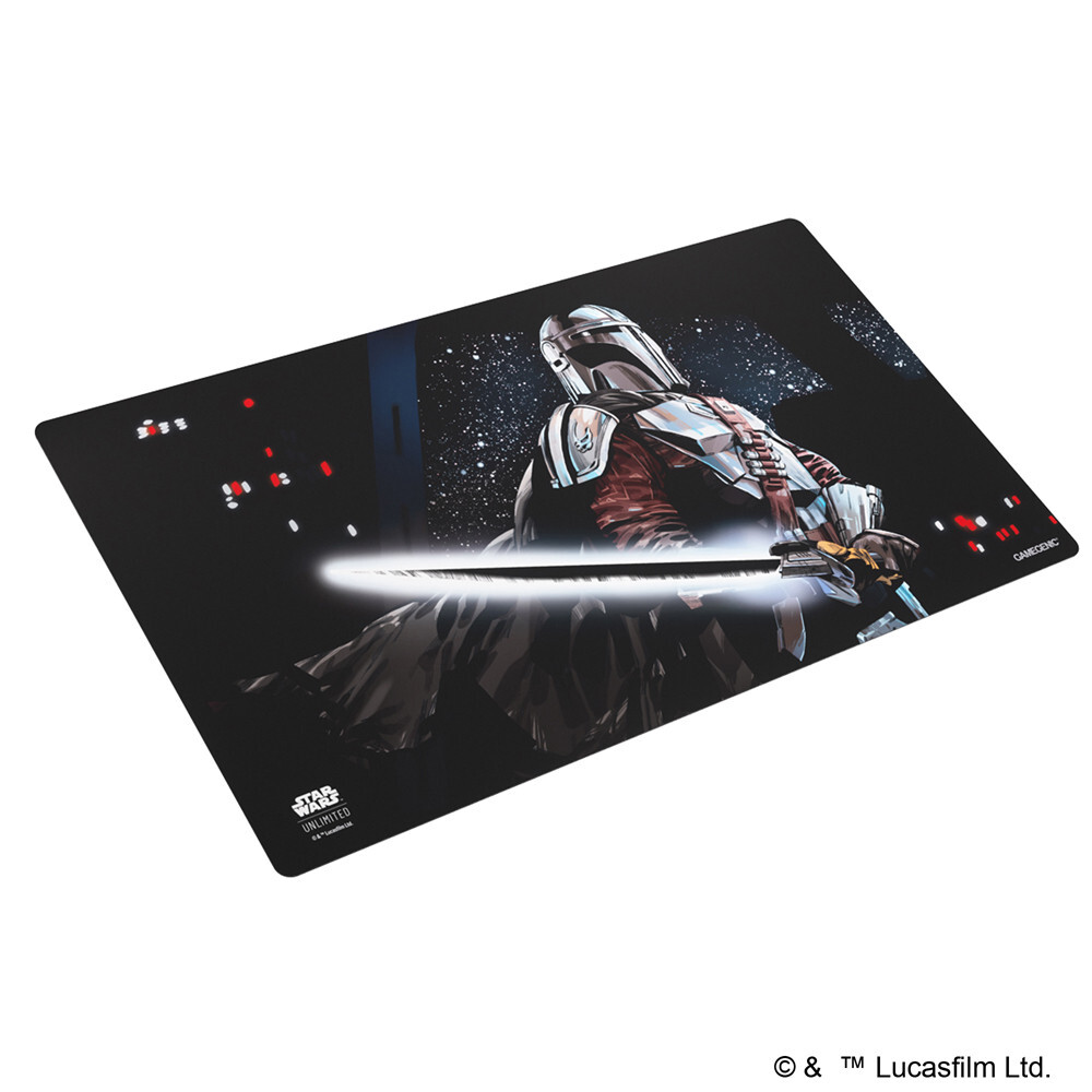 Аксессуары Gamegenic Star Wars Unlimited Game Mat: Mandalorian 
Аксессуары Gamegenic Star Wars Unlimited Game Mat: Mandalorian