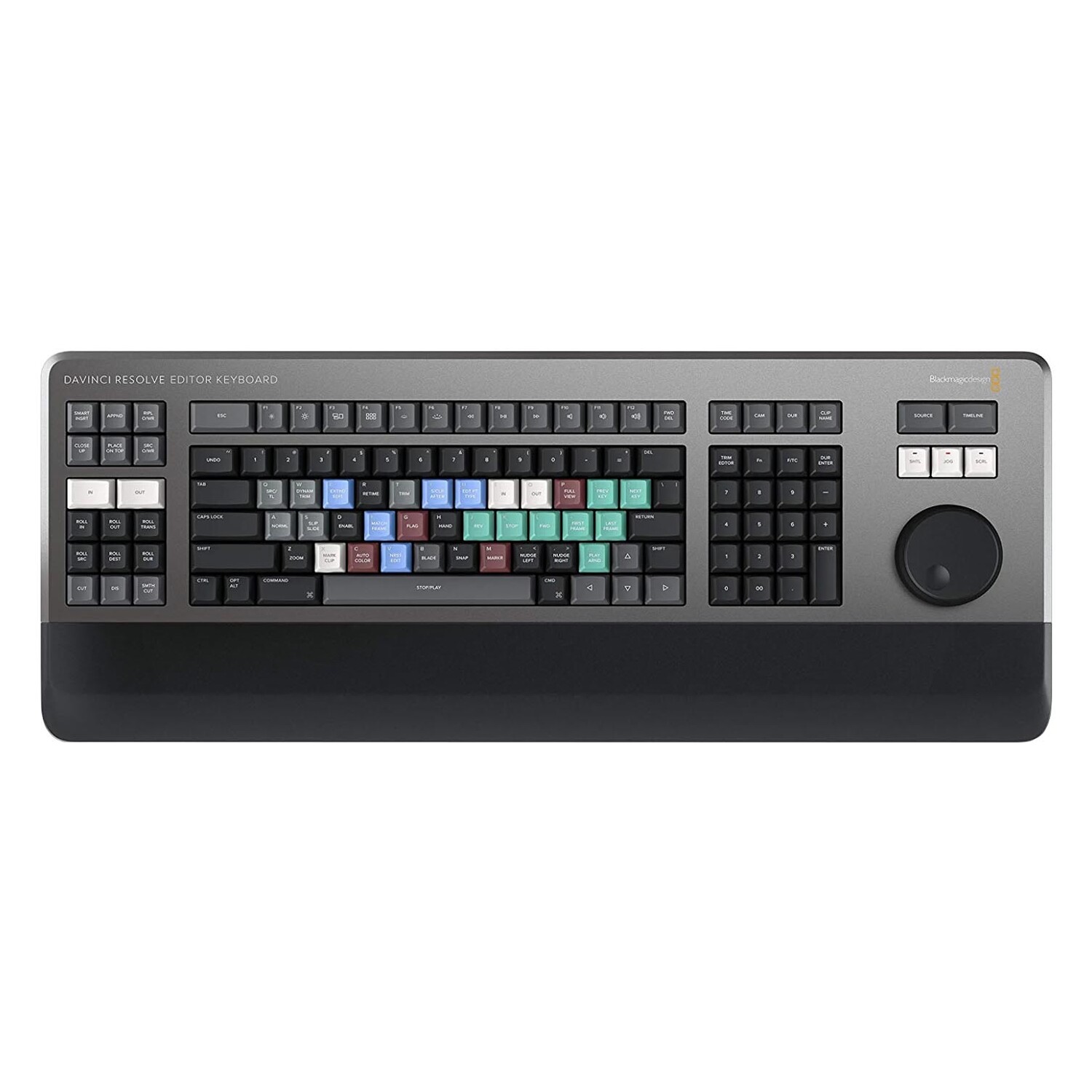 Монтажная клавиатура Blackmagic Design DaVinci Resolve Editor Keyboard, серый
Монтажная клавиатура Blackmagic Design DaVinci Resolve Editor Keyboard, серый